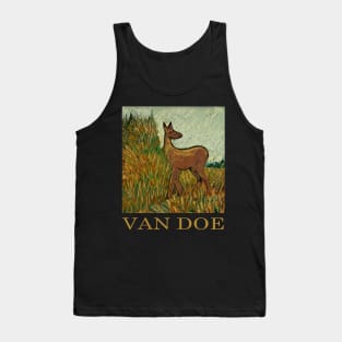 Van Doe - Van Gogh Style Deer Tank Top